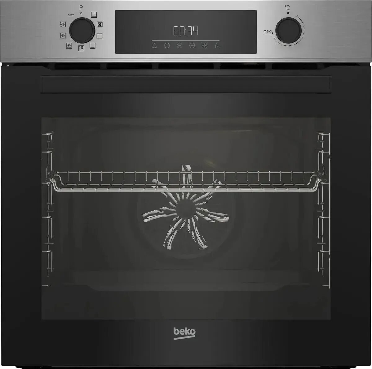 

Духовой шкаф электрический Beko BBIM11301B, черный/серебристый (BBIM11301B), BBIM11301B