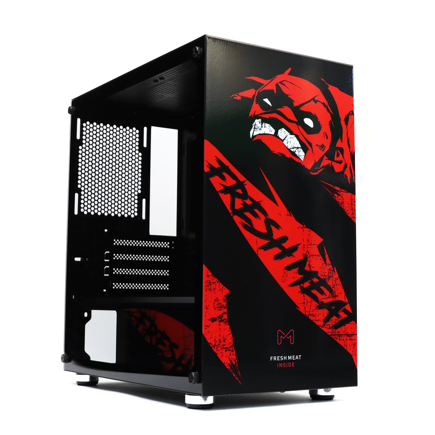 

Корпус Mastero DotCase, mATX, Mini-Tower, USB 3.0, черный, без БП (MST-GCM-01-DC), DotCase