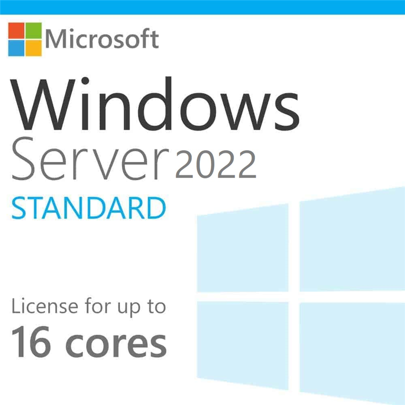Лицензия Microsoft Windows Server Standard 2022, Russian, 64 bit, 16 Core, OEM (P73-07368)