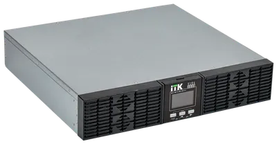 ИБП ITK EOR-0001KVA-1-L, 1000 В·А, 1 кВт, черный (EOR-0001KVA-1-L) (без аккумуляторов)