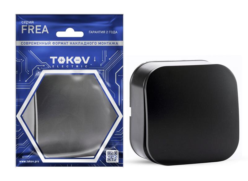 

Выключатель Tokov Electric Frea TKE-FR-V1-C14, 1кл., открытый монтаж, в сборе, карбон (TKE-FR-V1-C14), TKE-FR-V1-C14