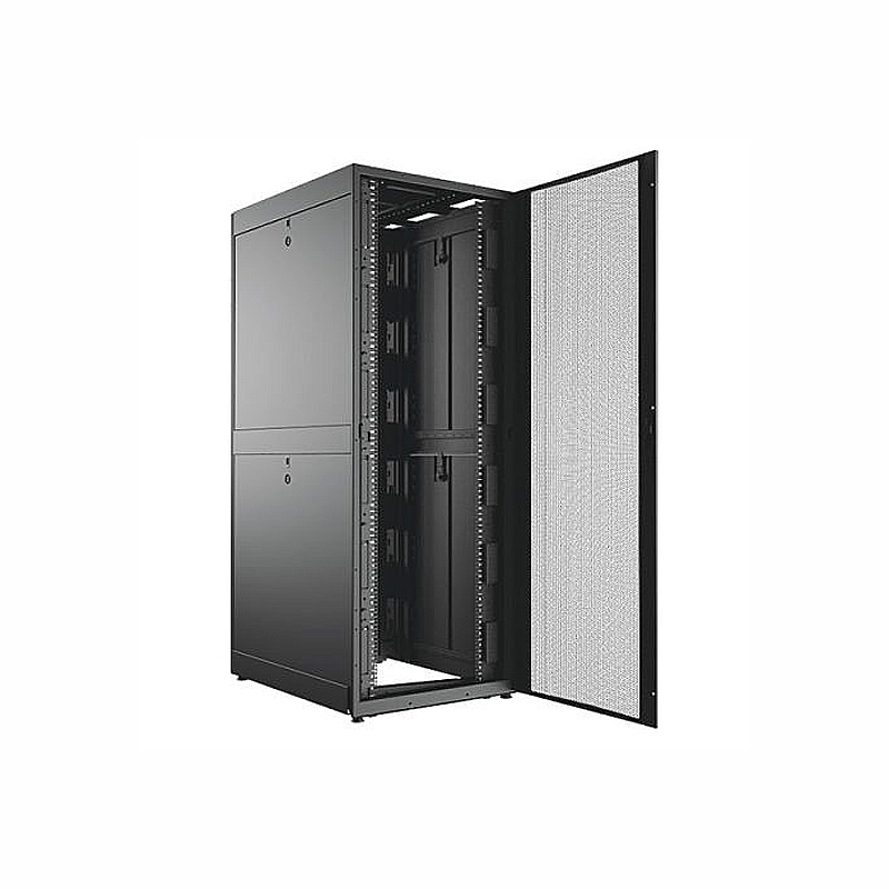 Шкаф серверный напольный 48U 750x1200 мм, перфорация/металл, черный, C3 Solutions C3.RF4802 (C3.RF4802)