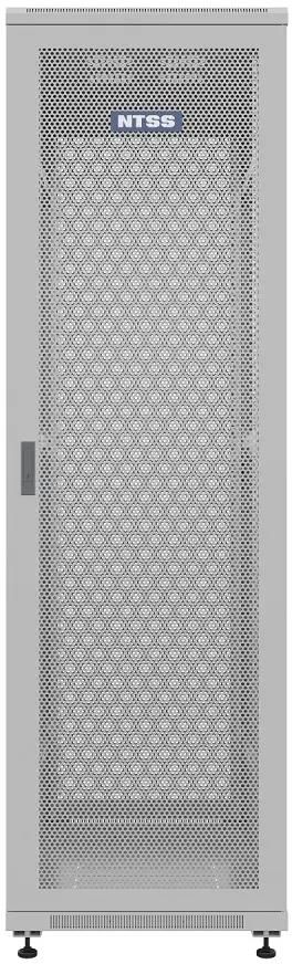 Шкаф серверный напольный 42U 600x1000 мм, перфорация/металл, серый, NTSS ПРЕМИУМ NTSS-R42U60100PD/PD (NTSS-R42U60100PD/PD)