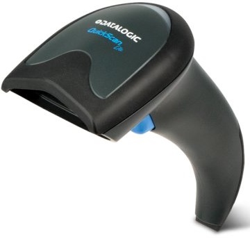 Сканер штрих-кода Datalogic QuickScan Lite QW2420, ручной, Area Image, USB, 2D, без кабеля, черный, 3м (QW2420-BK) б/у, нет usb кабеля