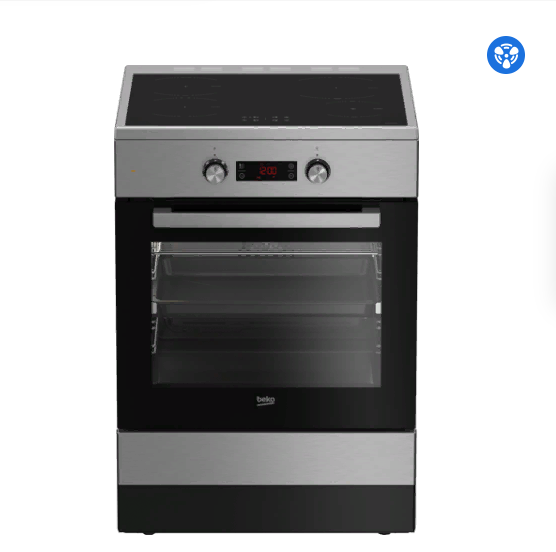 

Плита Электрическая плита Beko FSM69301XCT, серебристый (7717187658), FSM69301XCT