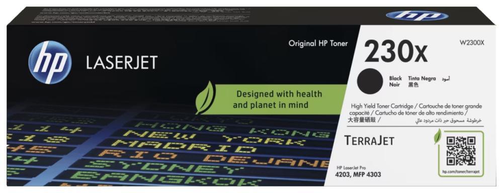 

Картридж лазерный HP 230X/W2300X, черный, 7500 страниц, оригинальный для HP LJ 4203dn/LJ 4203dw/LJ 4303dw/LJ 4303fdn/LJ 4303fdw с чипом, 230X