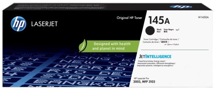 

Картридж лазерный HP 145A/W1450A, черный, 1700 страниц, оригинальный для HP LJ 3003dn/LJ 3103fdw/LJ Pro MFP 3001dw/LJ Pro MFP 3002dw/LJ Pro MFP 3003dw/LJ Pro MFP 3004dw/LJ Pro MFP 3101fdn/LJ Pro MFP 3102fdn/LJ Pro MFP 3103fdn/LJ Pro MFP 3104fdn с чипом, 1