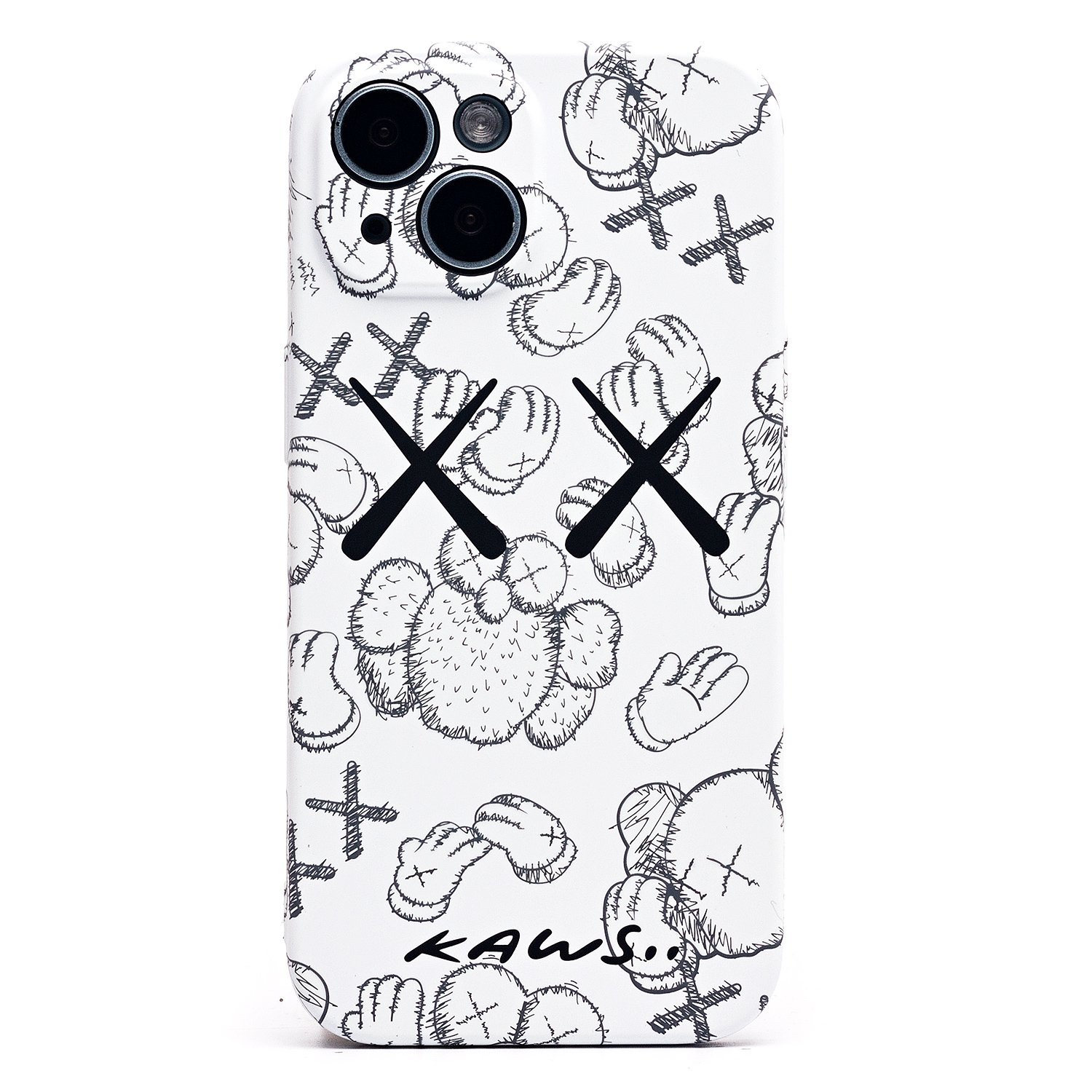 Чехол-накладка Luxo Creative для смартфона Apple iPhone 15, силикон, белый 090 (225840)