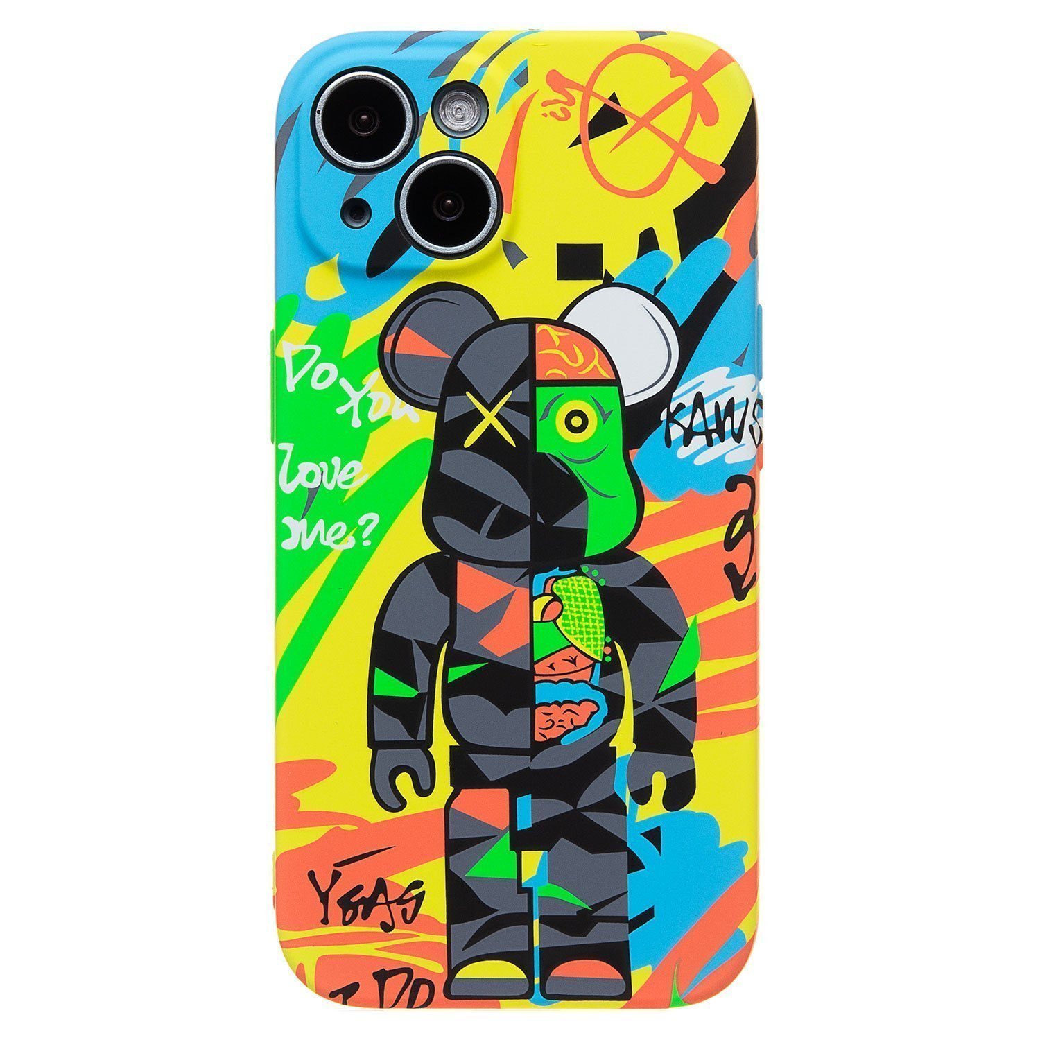 

Чехол-накладка Luxo Creative для смартфона Apple iPhone 15, силикон, разноцветный 092 (225842)