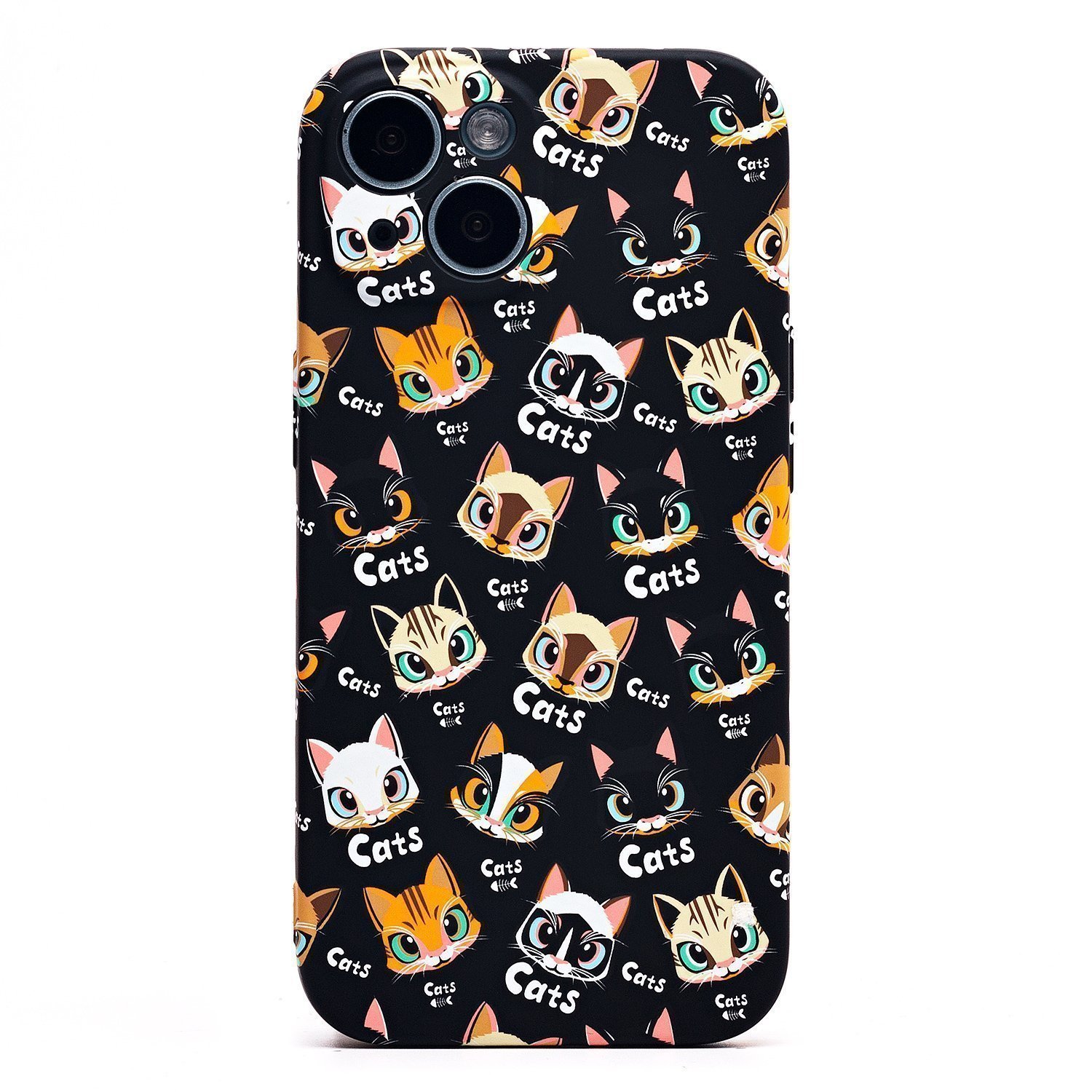 

Чехол-накладка Luxo Creative для смартфона Apple iPhone 15, силикон, черный 094 (225844)