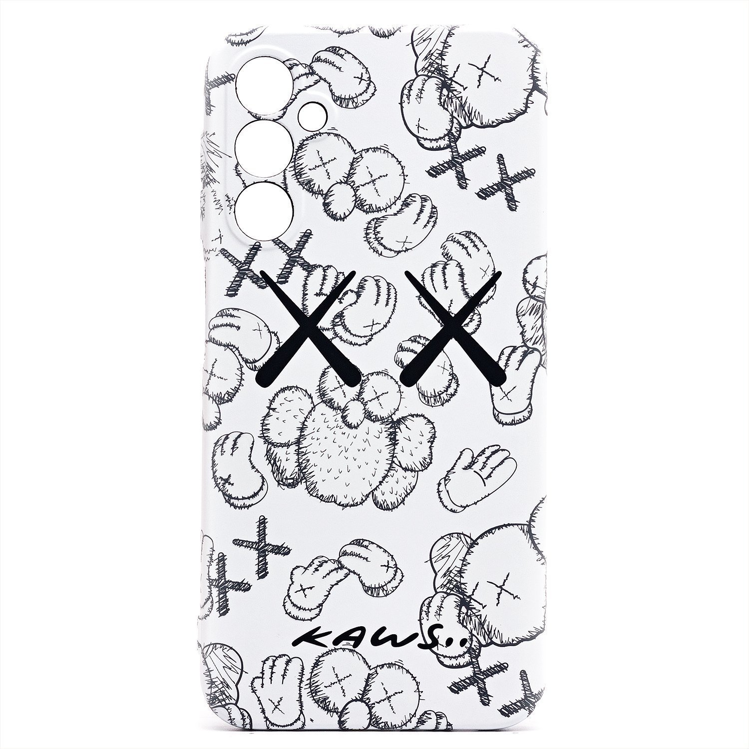 Чехол-накладка Luxo Creative для смартфона Samsung Galaxy A24 4G, силикон, белый 090 (225972)