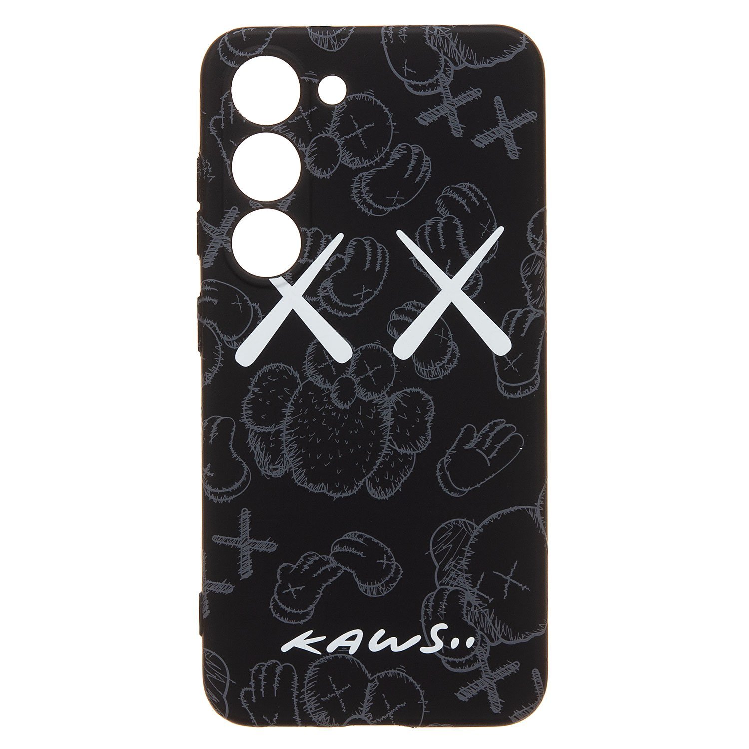 

Чехол-накладка Luxo Creative для смартфона Samsung Galaxy S23, силикон, черный 089 (226015)