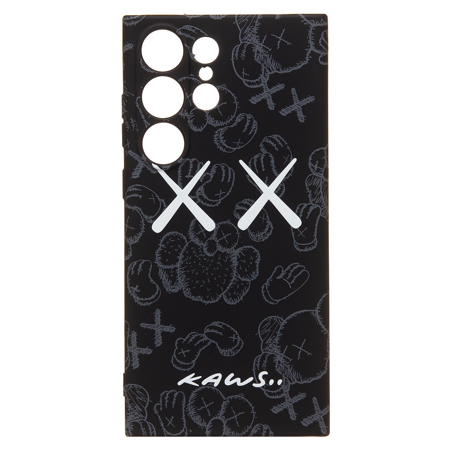 

Чехол-накладка Luxo Creative для смартфона Samsung Galaxy S23 Ultra, силикон, черный 089 (225993)
