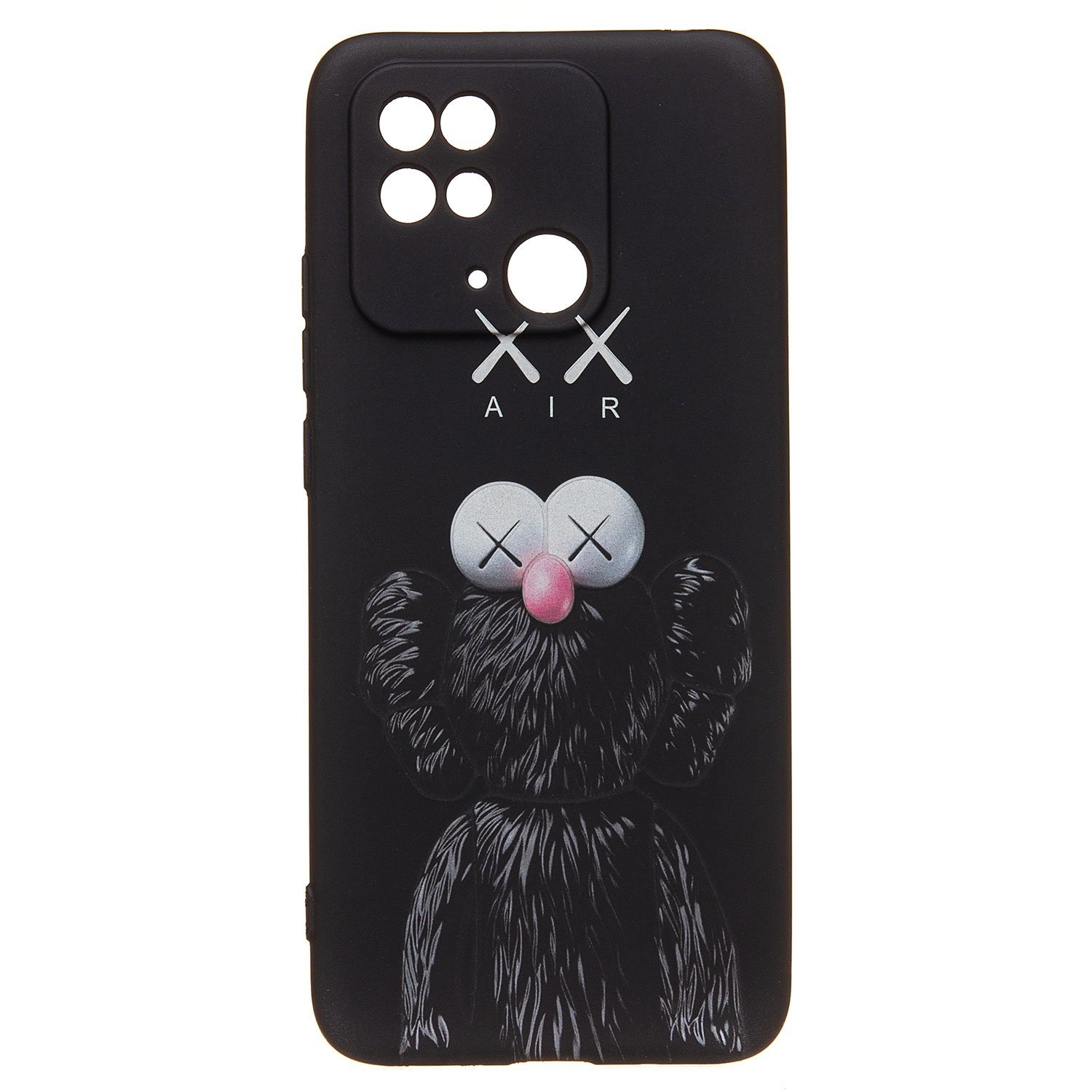 

Чехол-накладка Luxo Creative для смартфона Xiaomi Redmi 10C, силикон, черный 088 (226058)