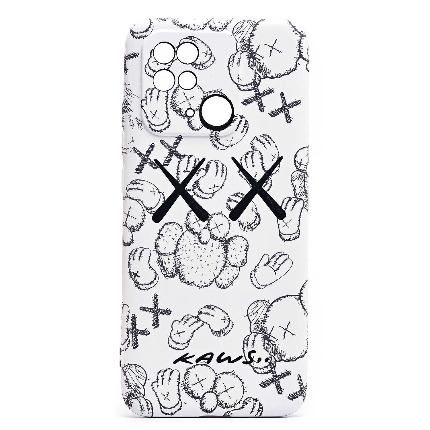 

Чехол-накладка Luxo Creative для смартфона Xiaomi Redmi 10C, силикон, белый 090 (226060)