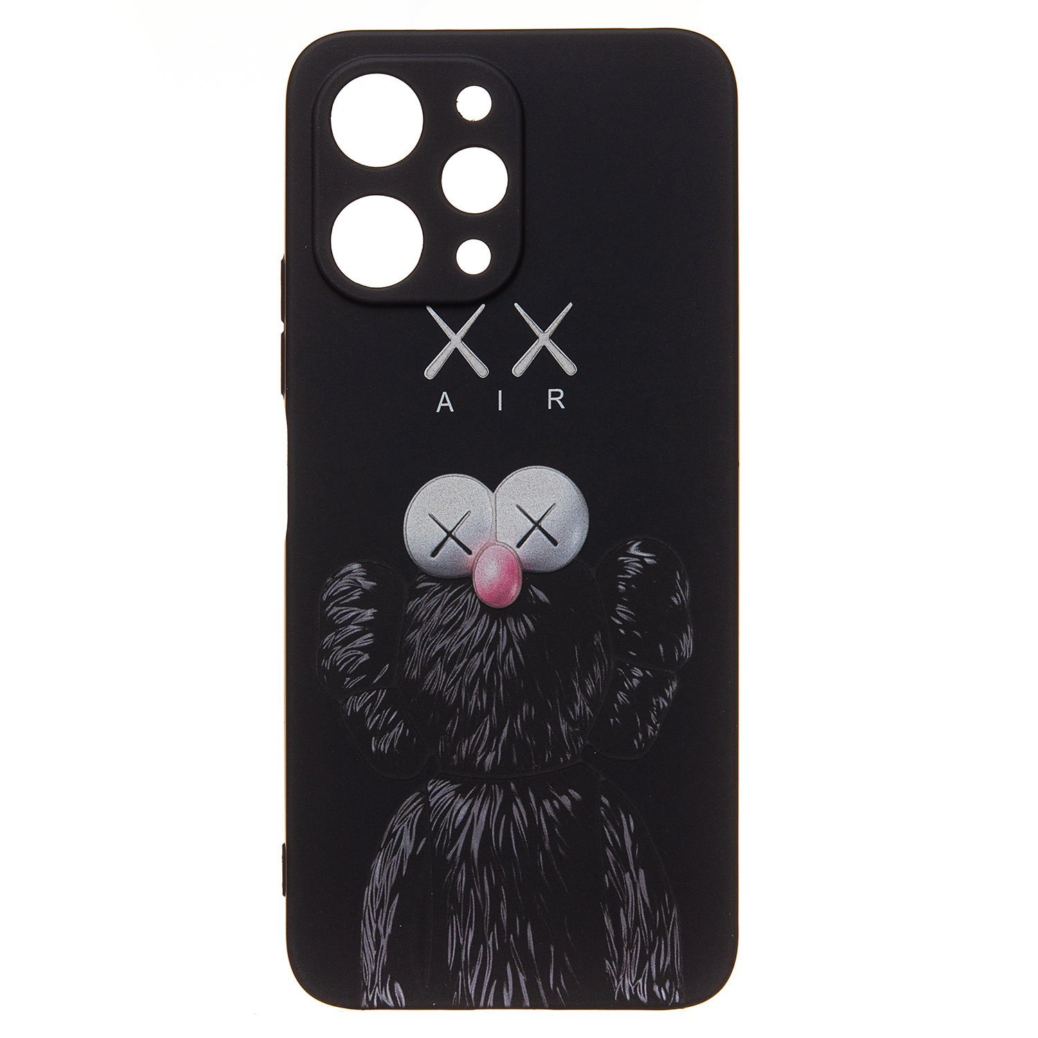 

Чехол-накладка Luxo Creative для смартфона Xiaomi Redmi 12 4G, силикон, черный 088 (226102)