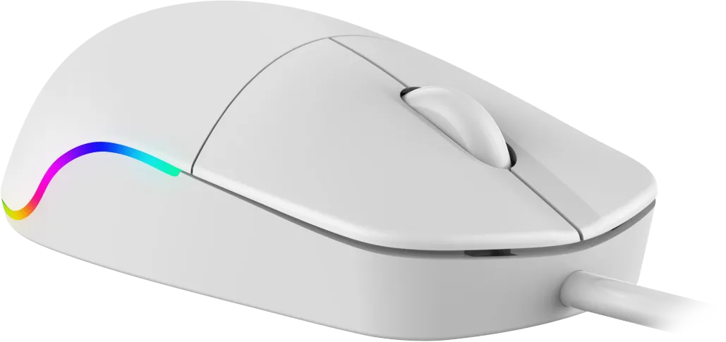 

Мышь проводная Defender Azora MB-241, 1200dpi, оптическая светодиодная, USB, белый (52242), Azora MB-241