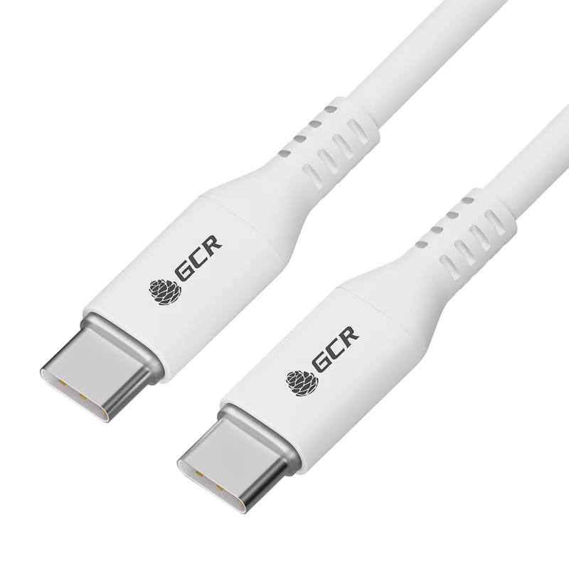 

Кабель USB Type-C-USB Type-C, экранированный, быстрая зарядка, 18 Вт, 50 см, белый, Greenconnect GCR-UCPD12 (GCR-53583), GCR-UCPD12