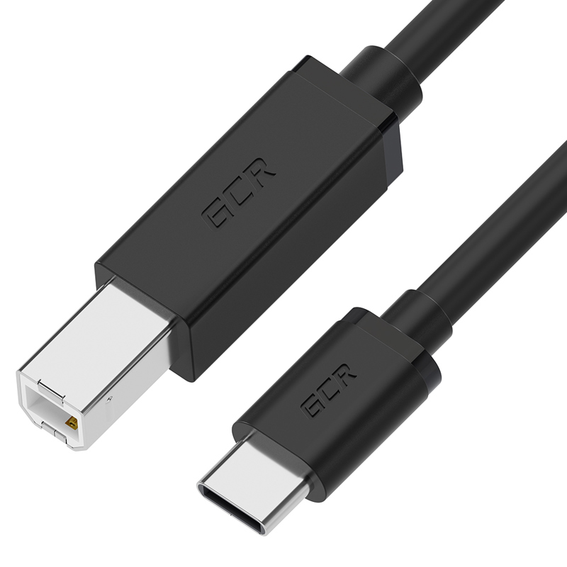 

Кабель USB 2.0 Type-C(m)-USB 2.0(Bm), 50 см, черный, Greenconnect GCR-B200 (GCR-55249), GCR-B200