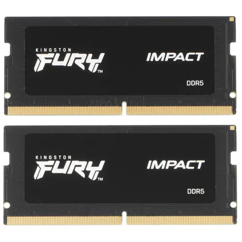 Комплект памяти DDR5 SODIMM 64Gb (2x32Gb), 5600MHz Kingston (KF556S40IBK2-64)