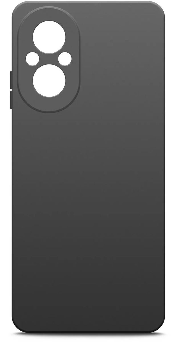 Чехол-накладка BoraSCO для смартфона Realme C67 4G, силикон, черный