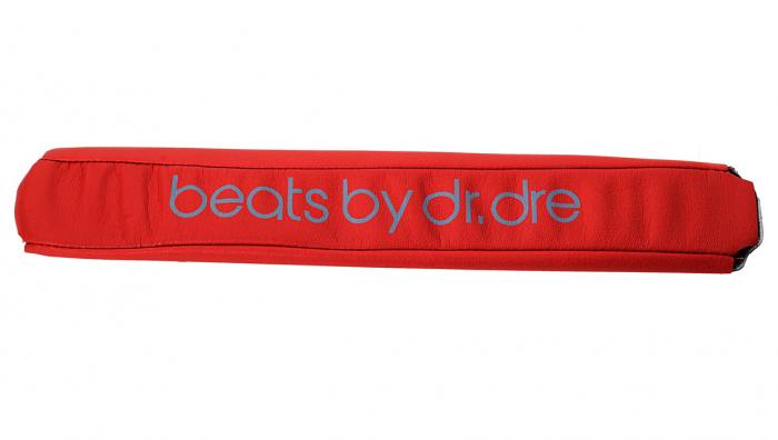 Обшивка оголовья для наушников Beats PRO / Detox, красный (866138)