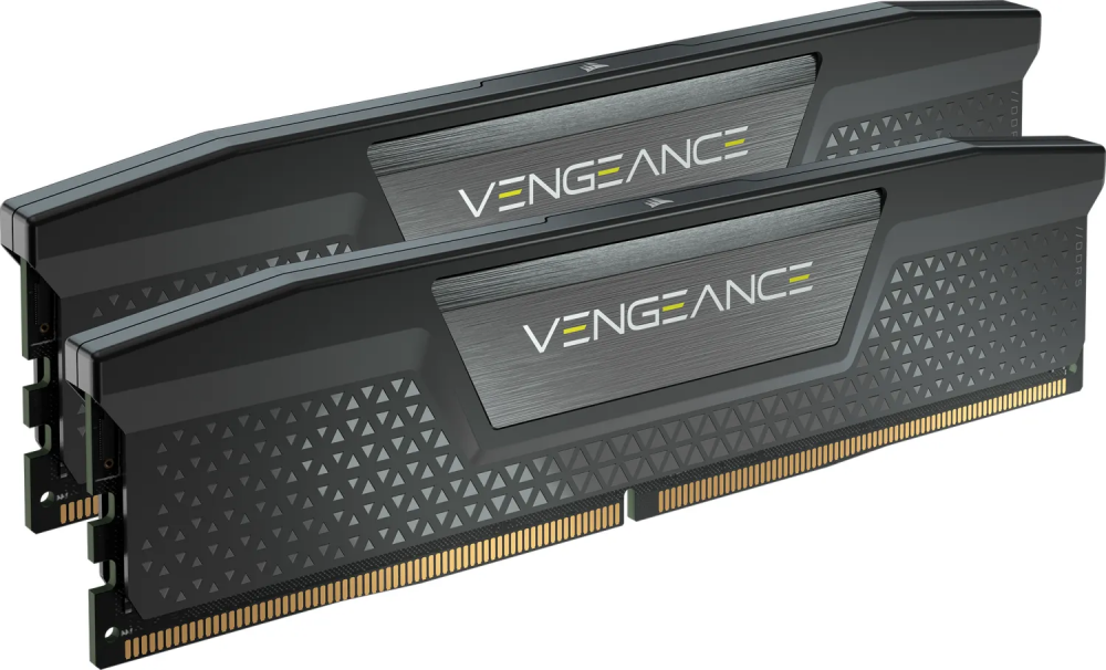 

Комплект памяти DDR5 DIMM 32Gb (2x16Gb), 5600MHz, CL40, 1.25V, Corsair, Vengeance (CMK32GX5M2B5600C40) Retail, CMK32GX5M2B5600C40