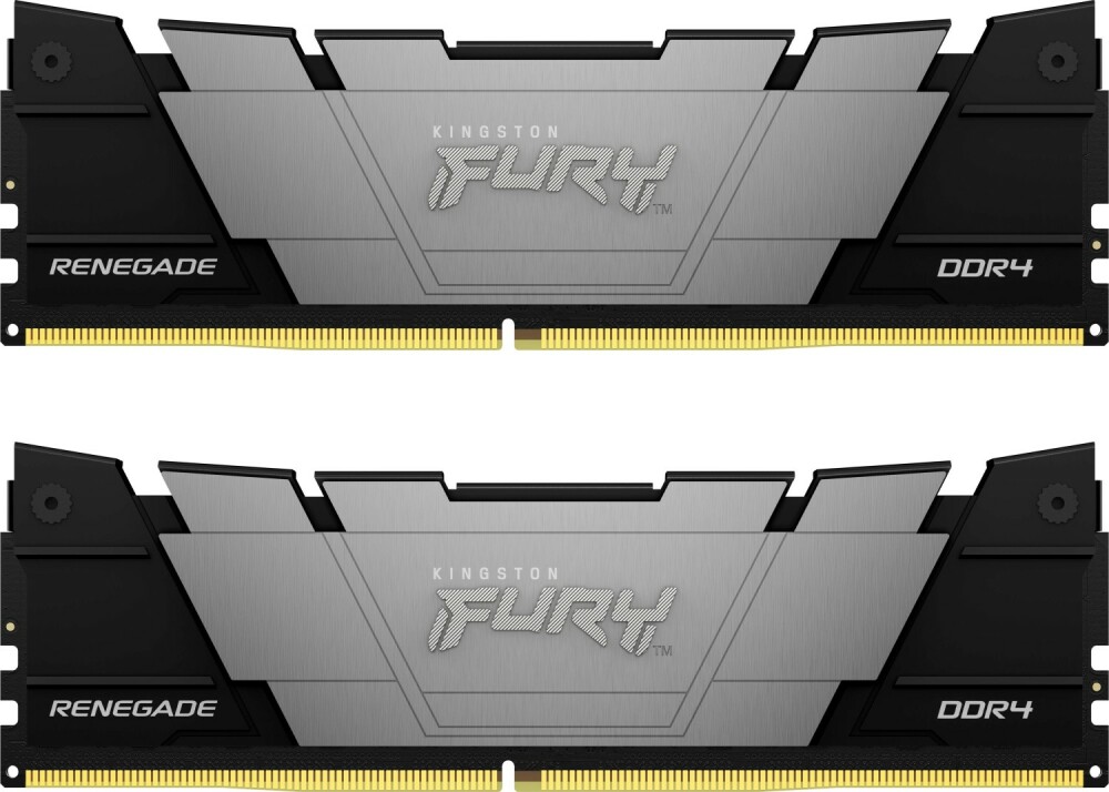 

Комплект памяти DDR4 DIMM 16Gb (2x8Gb), 5333MHz, CL20, 1.6V, Kingston, FURY Renegade Black (KF453C20RB2K2/16) Retail, KF453C20RB2K2/16