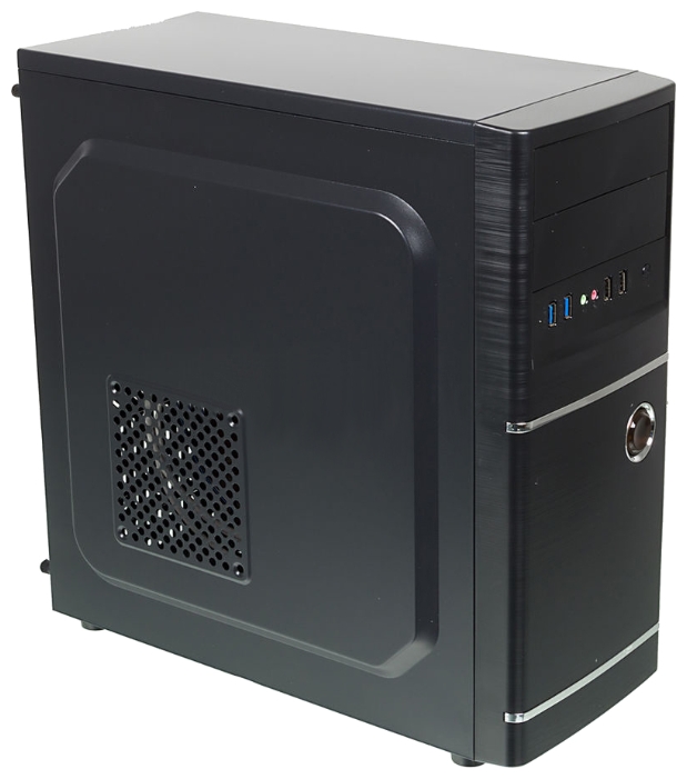 

Корпус ACCORD ACC-B301, ATX, Midi-Tower, черный, без БП, ACC-B301