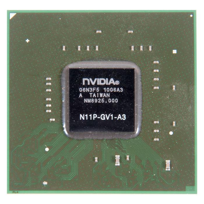

Видеочип Nvidia GeForce GT325M N11P-GV1-A3 (649036), N11P-GV1-A3