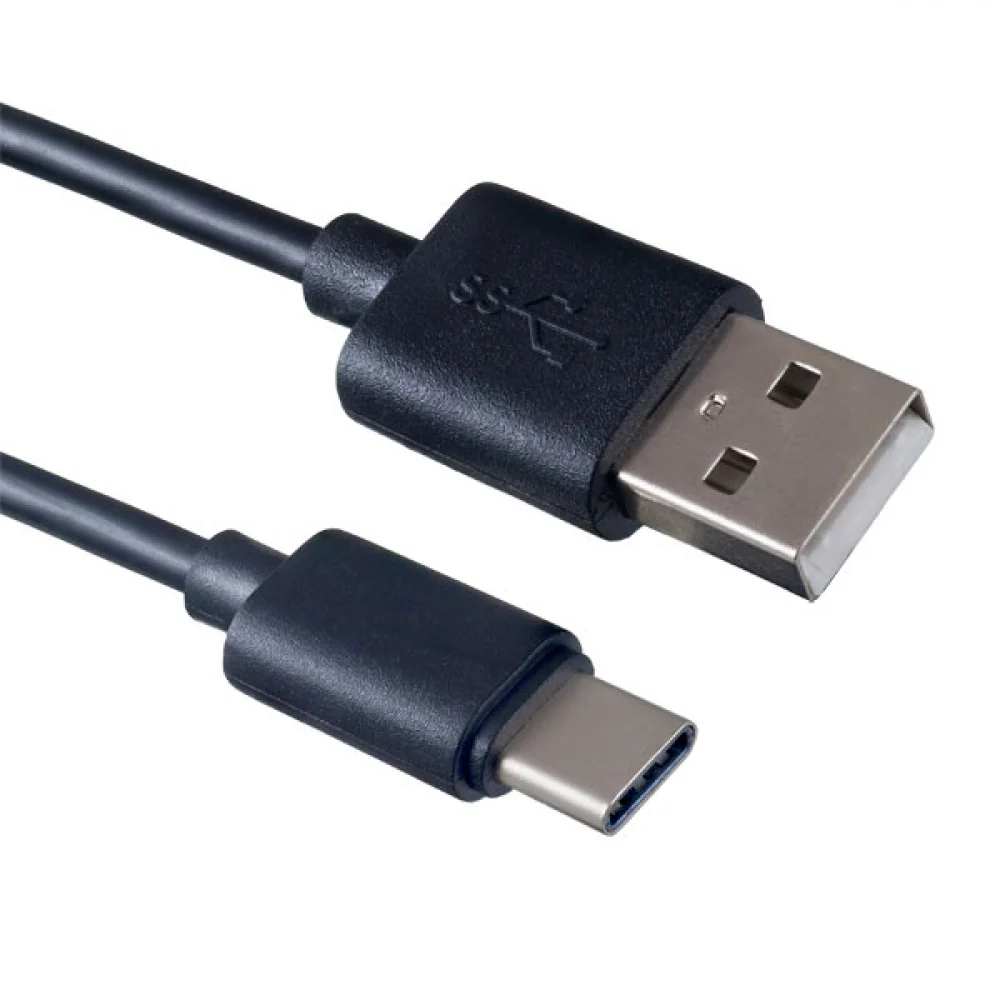 

Кабель USB-USB Type-C, 1 м, черный, PERFEO (U4701)