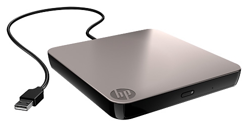 

Внешний привод DVD-RW HP, USB 2.0, черный, Retail (701498-B21), 701498-B21