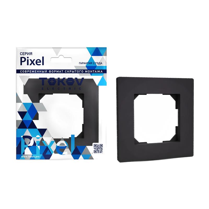 

Рамка TOKOV ELECTRIC Pixel, 1-пост, карбон (TKE-PX-RM1-C14)