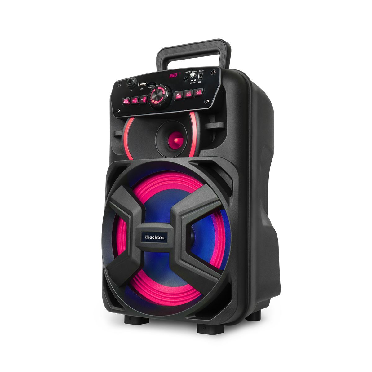 

Портативная акустика Blackton PBS2110, 8 Вт, FM, AUX, USB, microSD, Bluetooth, подсветка, черный, PBS2110
