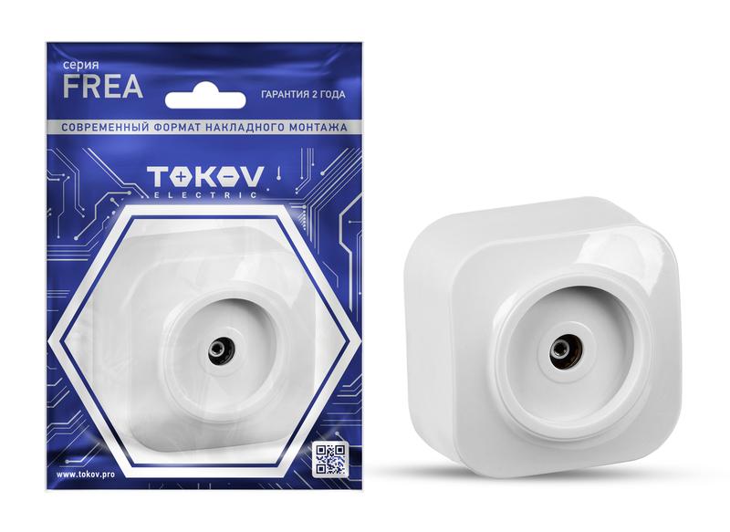 

Розетка TV внешняя TOKOV ELECTRIC Frea, белый (TKE-FR-A1C-C01)