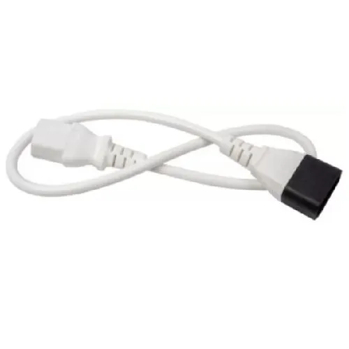 

Кабель питания IEC-320-C13-IEC-320-C14, 10А, 50 см, белый Fillum (FL-PC-C13/C14-C1-0.5-WH)