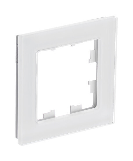Рамка Systeme Electric AtlasDesign Nature, 1-пост, белый