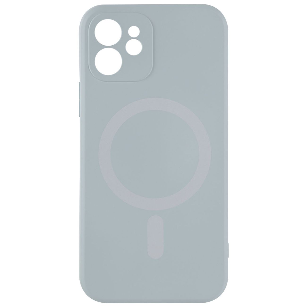 

Чехол-накладка Barn&Hollis MagSafe для смартфона Apple iPhone 12, TPU, серый