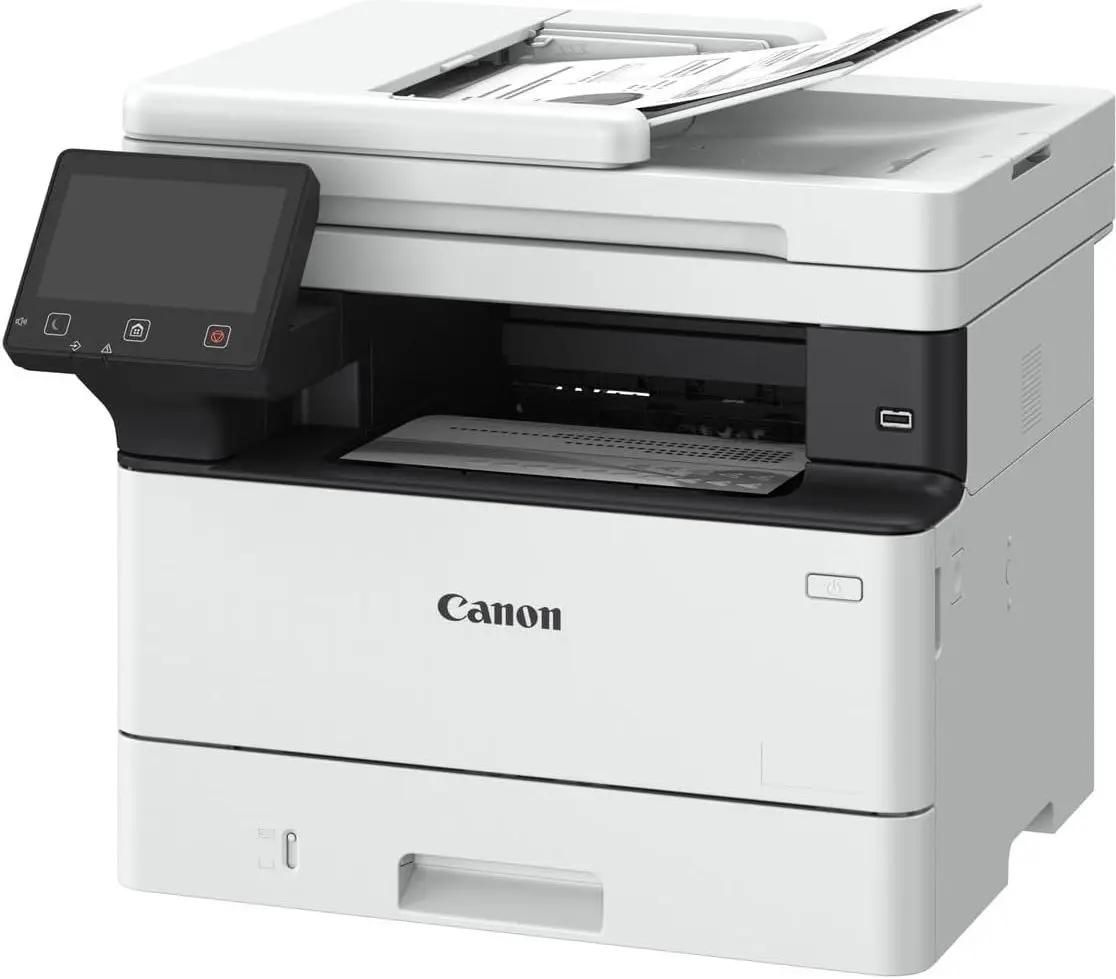 МФУ лазерный Canon i-SENSYS MF465DW , A4, ч/б, 40 стр/мин (A4 ч/б), 1200x1200 dpi, дуплекс, ДАПД-50 листов, факс, сетевой, Wi-Fi, USB, белый (5951C007)