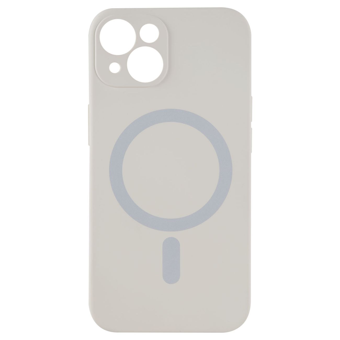 

Чехол-накладка Barn&Hollis MagSafe для смартфона Apple iPhone 13, TPU, бежевый