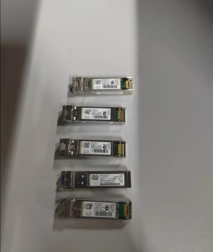 

Модуль SFP+ Cisco, 10 км, LC, Tx:1310 нм, Rx:1310 нм, 10 Гбит/с, SM, двойной (SFP-10G-LR) б\у