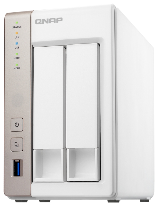 

Сетевой накопитель (NAS) QNAP TS-251+-8G, слоты 2x2.5"/3.5" SATA 6Gb/s, 2x1 Гбит/с, HDMI, 2xUSB 3.0, Intel Celeron, DDR3 8Gb, RAID 0/1, TS-251+-8G
