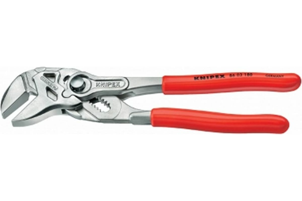 

Ключ гаечный Клещи переставные 35 мм, CrV, переставной, Knipex KN-8603180 (KN-8603180), KN-8603180