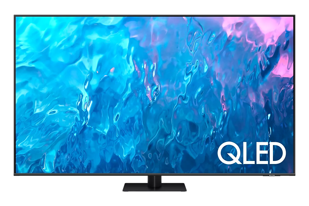 Телевизор 55" Samsung QE55Q70CAUXRU, 3840x2160, серый