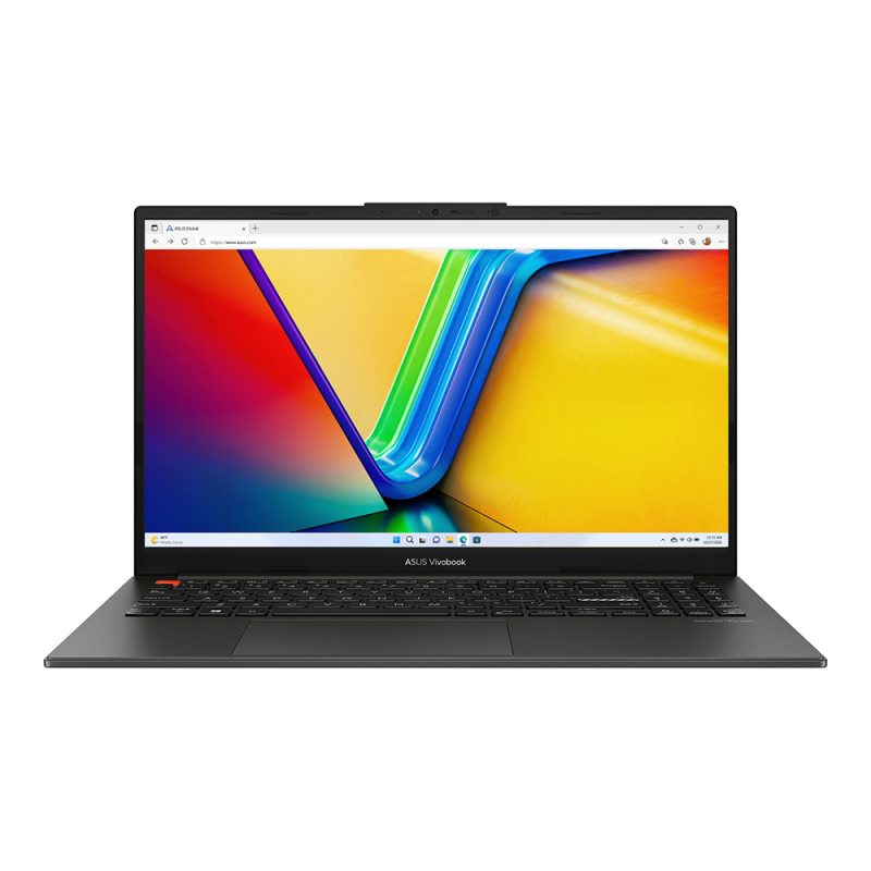 

Ноутбук ASUS VivoBook S15 K5504VA-MA086W 15.6" OLED 2880x1620, Intel Core i7 13700H 2.4 ГГц, 16Gb RAM, 1Tb SSD, без OC, черный (90NB0ZK2-M00P50), K5504VA-MA086W