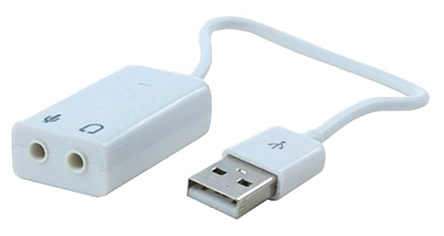 Звуковая карта Orient AU-01SW, 2.0, USB 1.1, Bulk