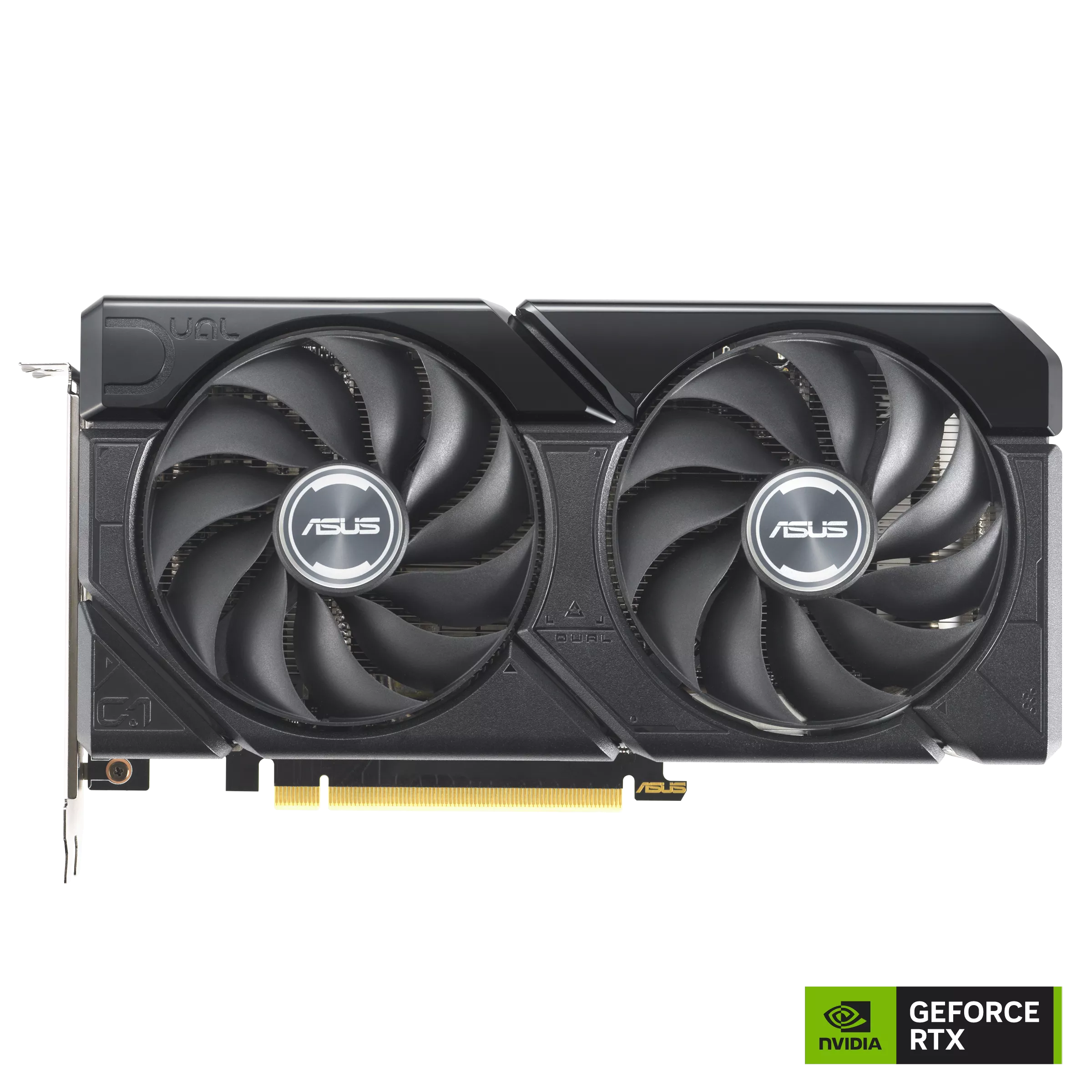 Видеокарта ASUS NVIDIA GeForce RTX 4070 DUAL-RTX4070-O12G-EVO , 12Gb DDR6X, 192 бит, PCI-E, HDMI, 3DP, Retail (90YV0J15-M0NA00) - фото 1