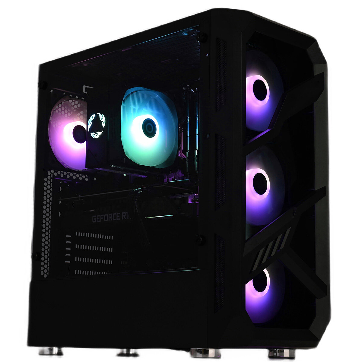 

Системный блок FragMachine Air 3105, Intel Core i5 10400F 2.9 ГГц, 16Gb RAM, 500Gb SSD, NVIDIA GeForce RTX 3060 8Gb, без ОС, черный (A5104R30608), Air 3105