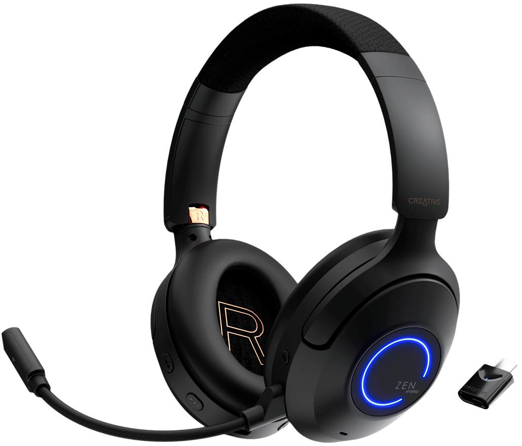 

Беспроводная гарнитура Creative Zen Hybrid Pro SXFI, черный (51EF1040AA002), Zen Hybrid Pro SXFI
