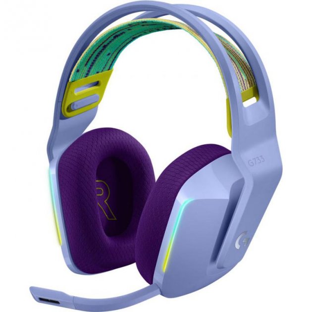 

Беспроводная гарнитура Logitech G733 Lightspeed, белый (981-000886), G733 Lightspeed
